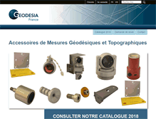 Tablet Screenshot of geodesia-france.com